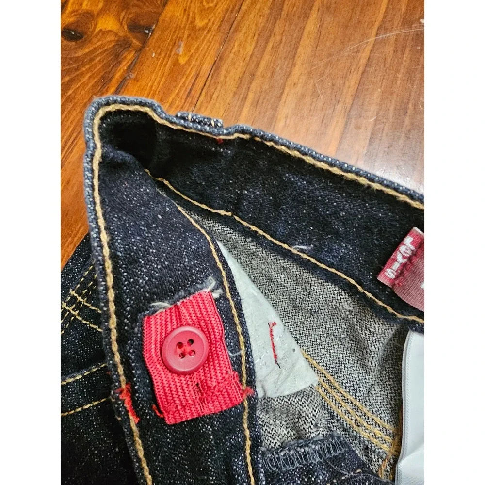 Levi Boys Workwear Carpenter Jeans Dark Wash Denim 2T Vintage 2006 NWT